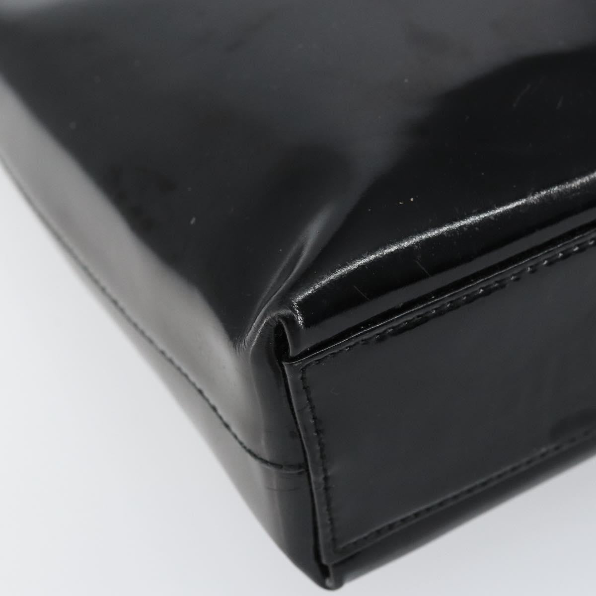 Salvatore Ferragamo Vala Shoulder Bag Patent Leather, BLACK, PATENT_LEATHER, Shoulder bag