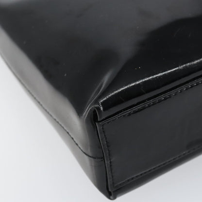 Salvatore Ferragamo Vala Shoulder Bag Patent Leather, BLACK, PATENT_LEATHER, Shoulder bag