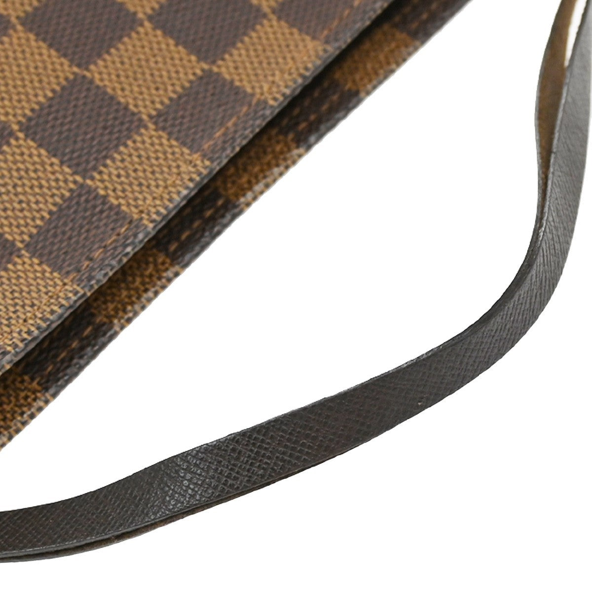 Louis Vuitton Trousse Make Up Bag Damier, BROWN, CANVAS, Toiletry Case