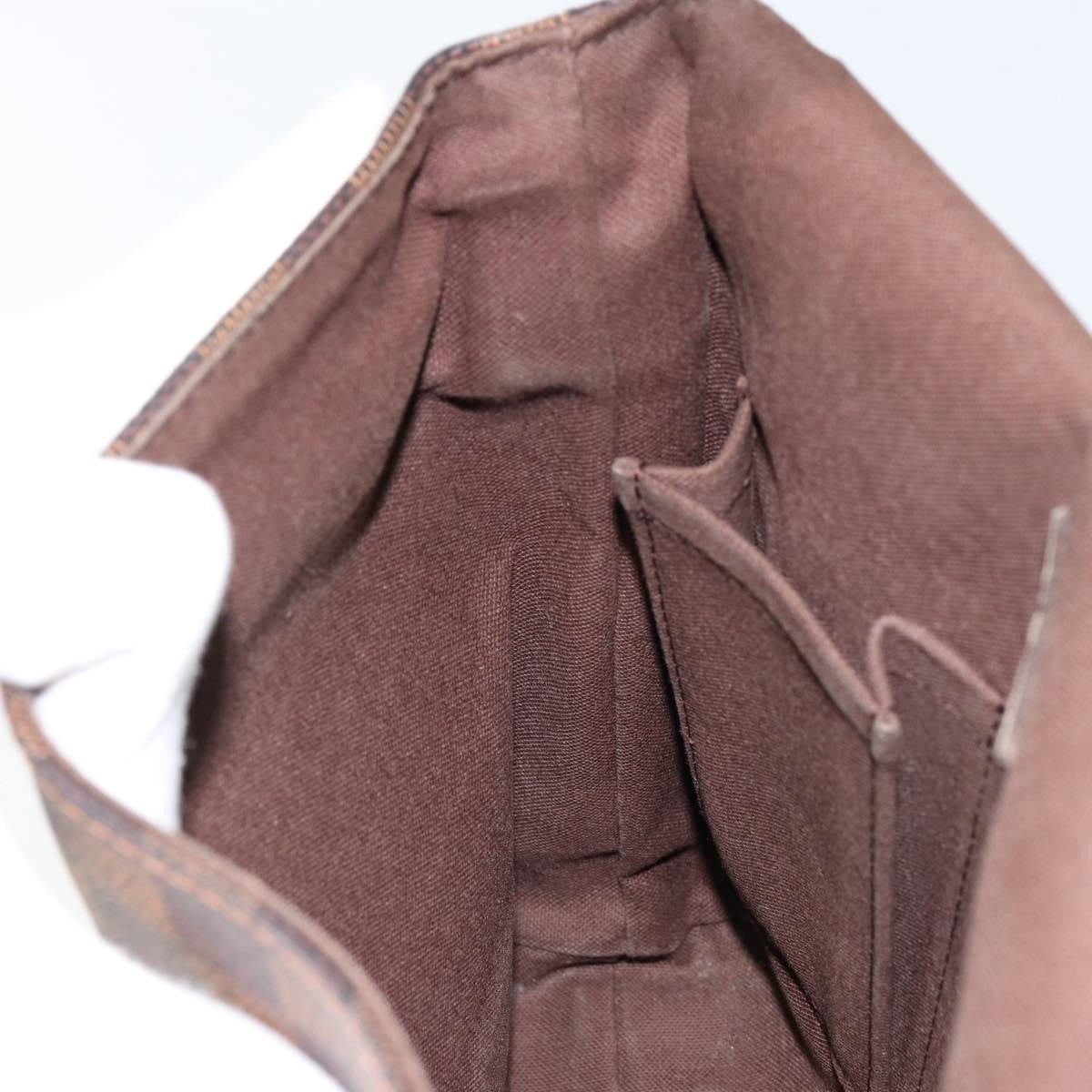 Louis Vuitton Brooklyn Handbag Damier, BROWN, CANVAS, Shoulder bag