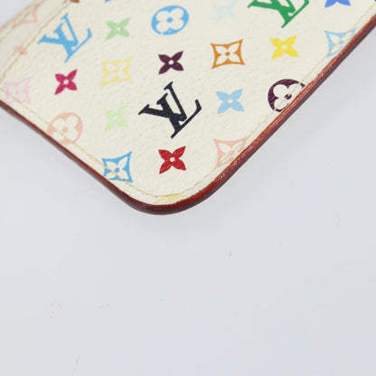 Louis Vuitton Pochette Cles Key Pouch Reverse Monogram Giant, MULTICOLOUR, CANVAS, Clutche & pouche