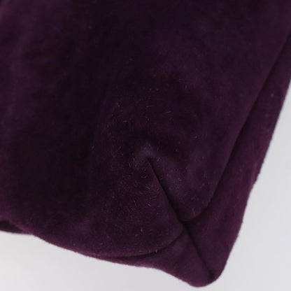 Salvatore Ferragamo Vala Shoulder Bag Suede, PURPLE, SUEDE, Shoulder bag
