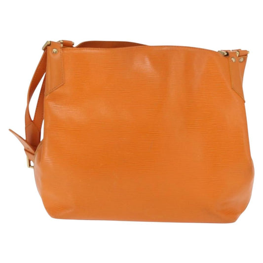 Louis Vuitton Mandara Handbag Epi Leather, ORANGE, LEATHER, Shoulder bag