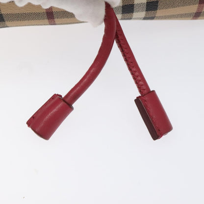 Burberry Flap Shoulder Bag Nova Check Coated Canvas, PINK, CANVAS, Shoulder bag