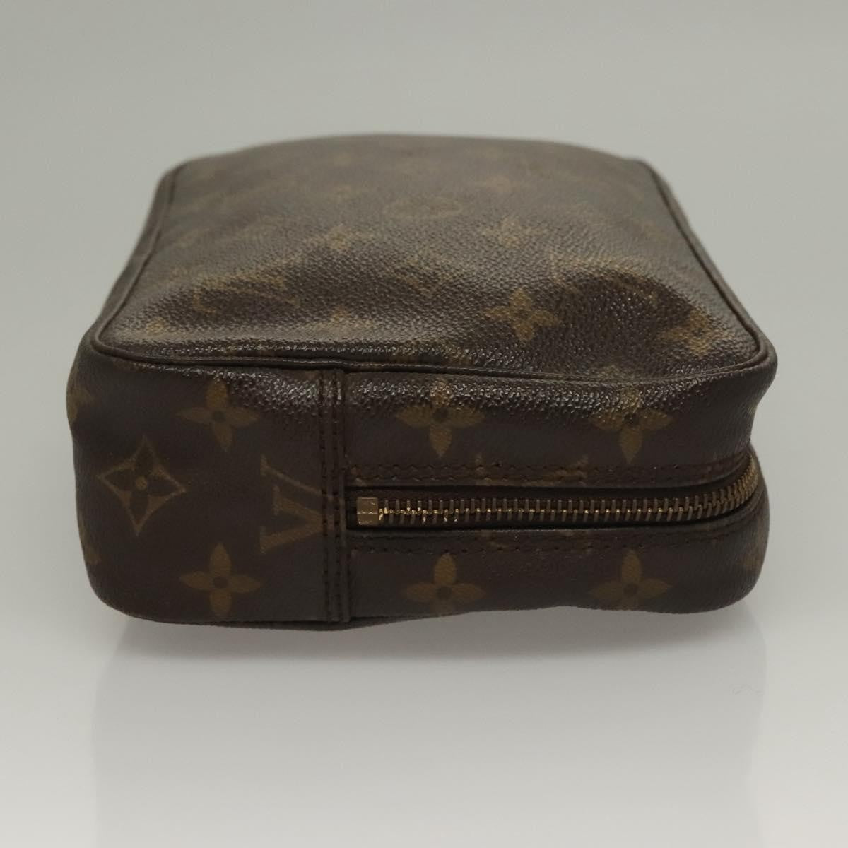 Louis Vuitton Trousse Toilette Monogram Canvas, BROWN, CANVAS, Clutche & pouche