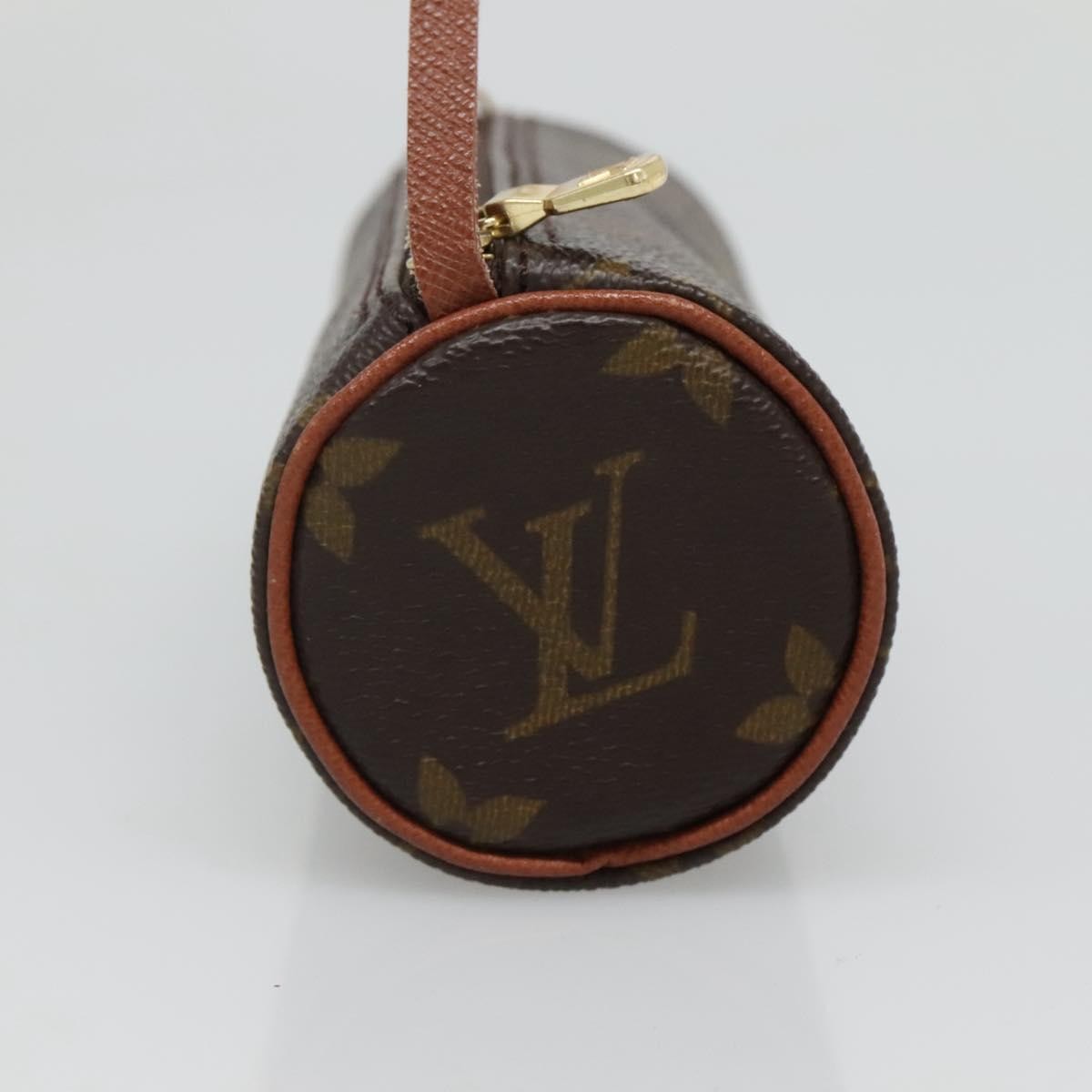 Louis Vuitton Papillon Pochette Monogram Canvas, BROWN, CANVAS, Handbag