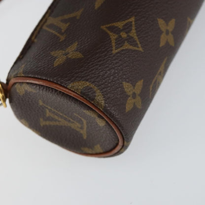 Louis Vuitton Papillon Pochette Monogram Canvas, BROWN, CANVAS, Clutche & pouche