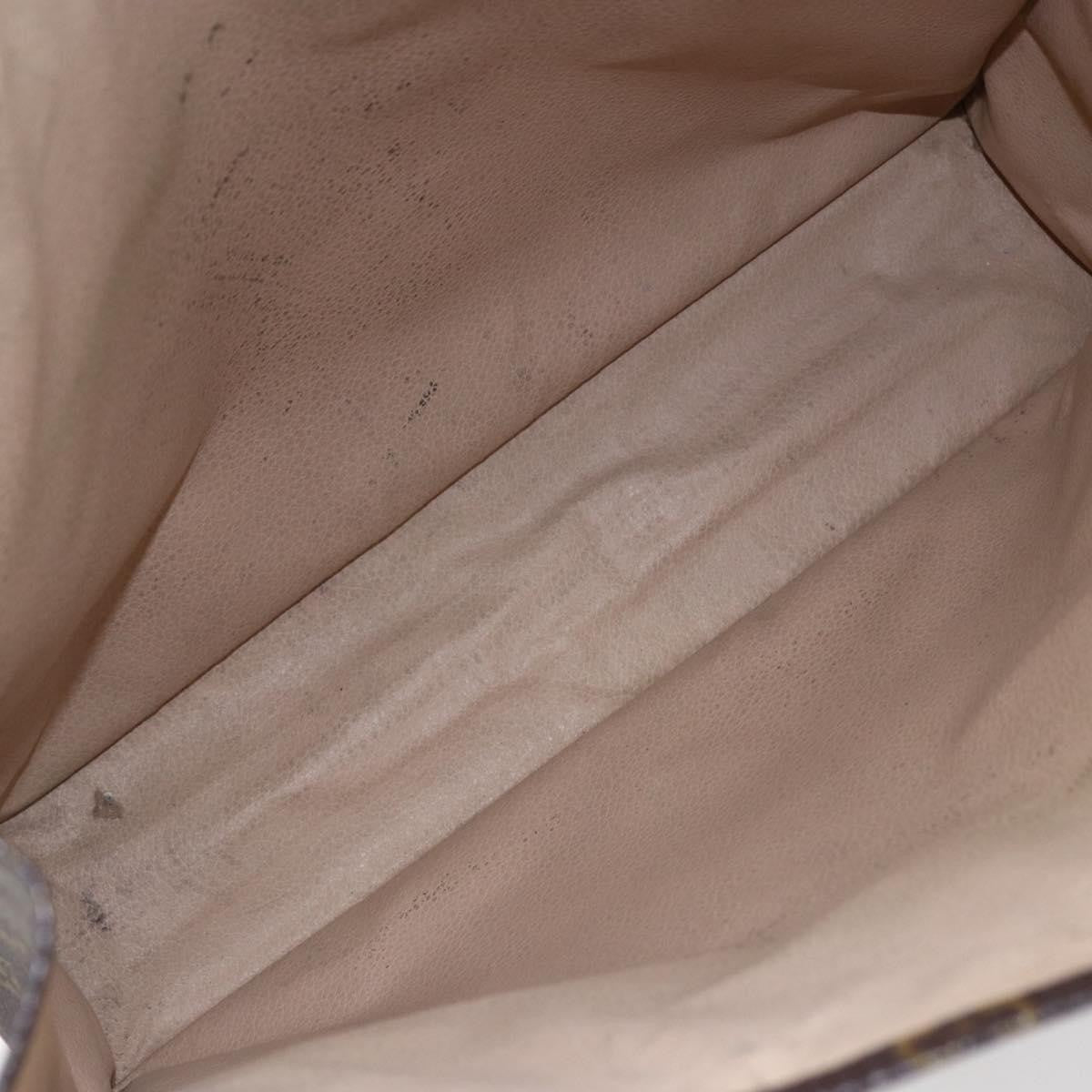 Louis Vuitton Sac Plat Bag Monogram Canvas, BROWN, CANVAS, Handbag