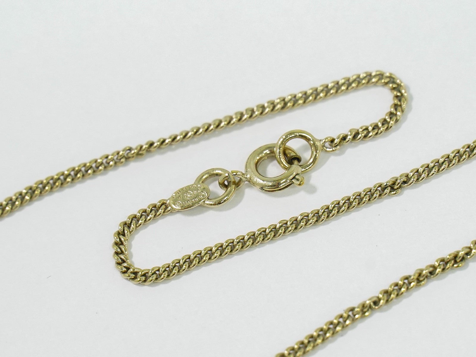 Chanel Rainbow CC Pendant Necklace Metal and Crystals, GOLD, GOLD_PLATED, Necklace