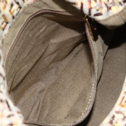 Fendi Mamma Baguette Zucca canvas, Beige, Canvas, Shoulder Bag