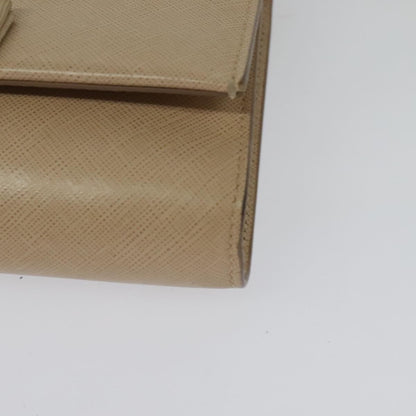 Salvatore Ferragamo Ginny Crossbody Bag Leather, BEIGE, LEATHER, Shoulder bag