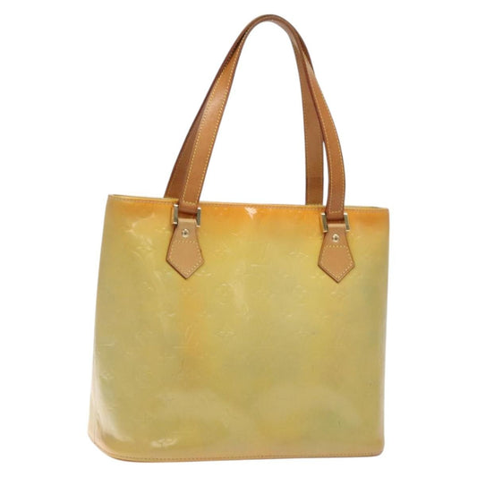 Louis Vuitton Vernis Houston Bag labellov, GRAY, PATENT_LEATHER, Handbag