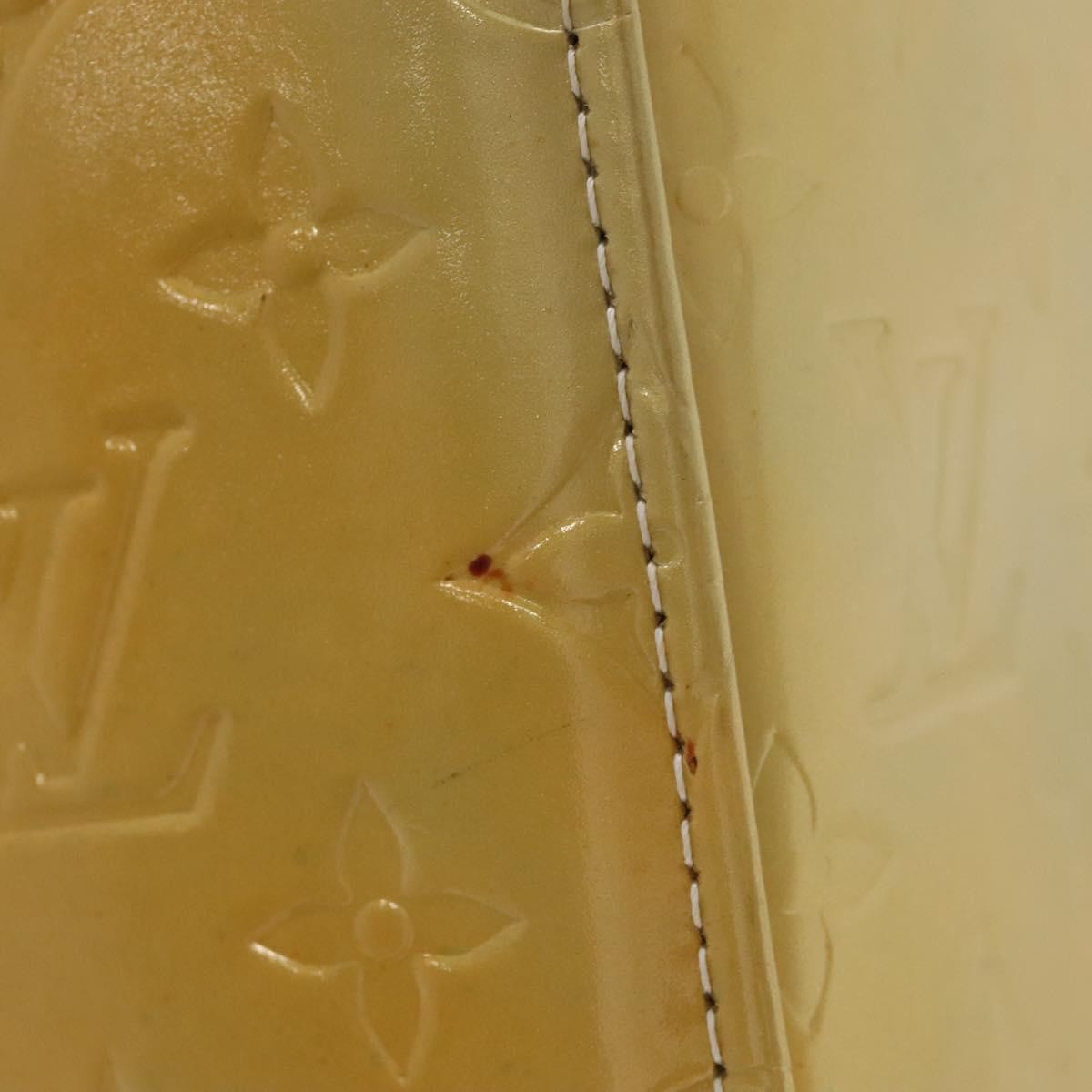 Louis Vuitton Columbus Handbag Monogram Vernis, GRAY, PATENT_LEATHER, Tote bag