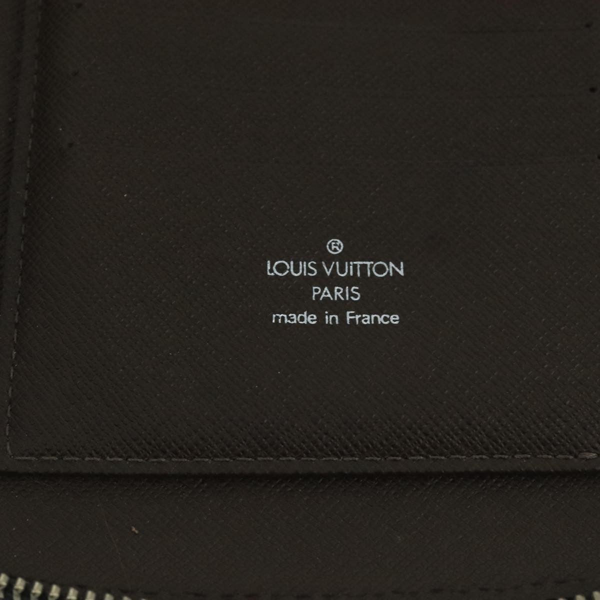 Louis Vuitton Atoll Organizer Wallet Taiga Leather, BROWN, LEATHER, Clutche & pouche