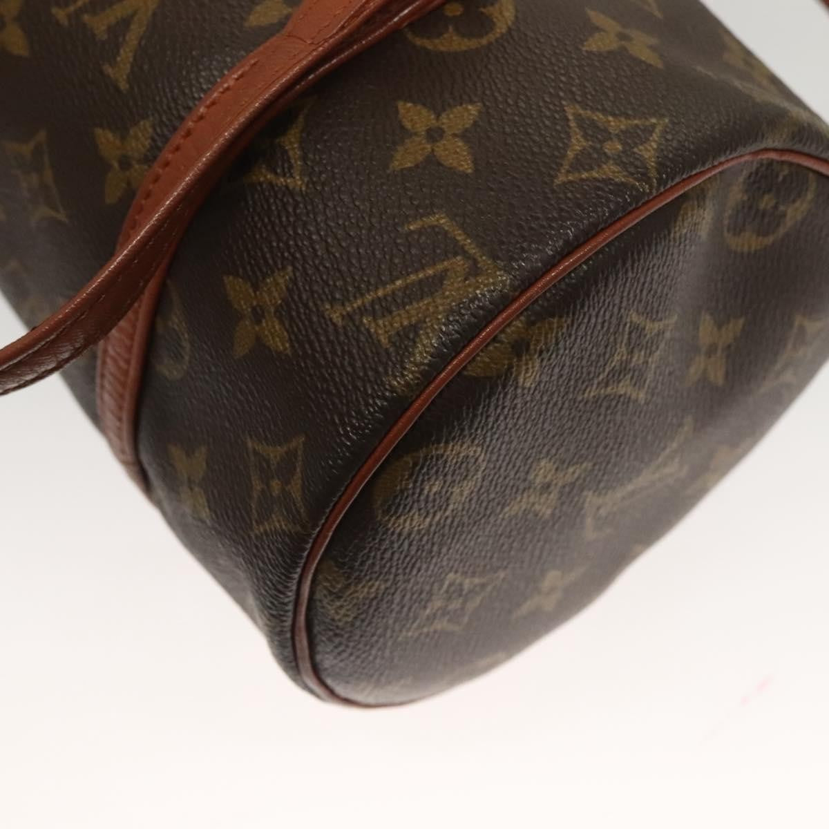 Louis Vuitton Papillon Handbag Monogram Canvas, BROWN, CANVAS, Handbag