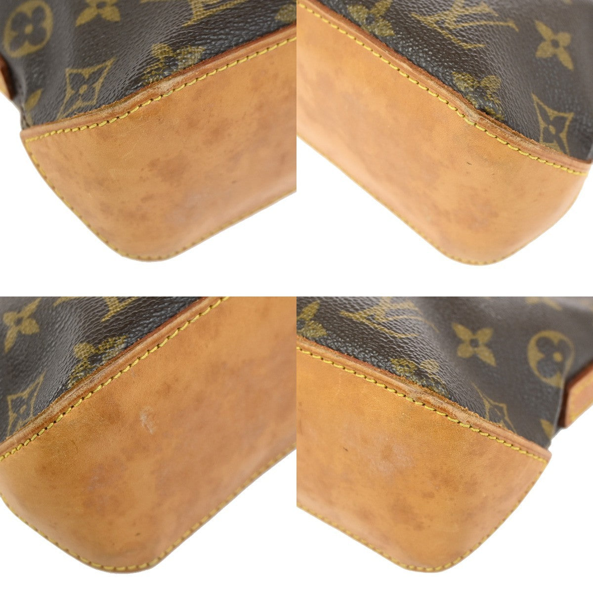 Louis Vuitton Trotteur Handbag Monogram Canvas, Brown, Canvas, Shoulder Bag