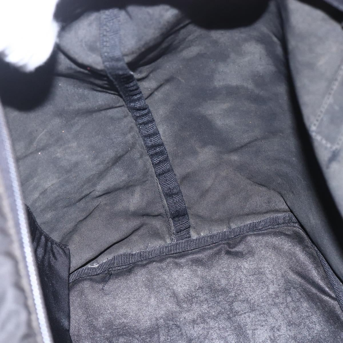 Prada Vintage Zip Tote Tessuto, BLACK, NYLON, Tote bag