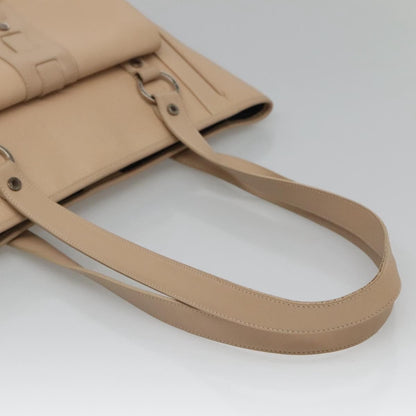 Bvlgari Tote bag Leather, BEIGE, LEATHER, Tote bag