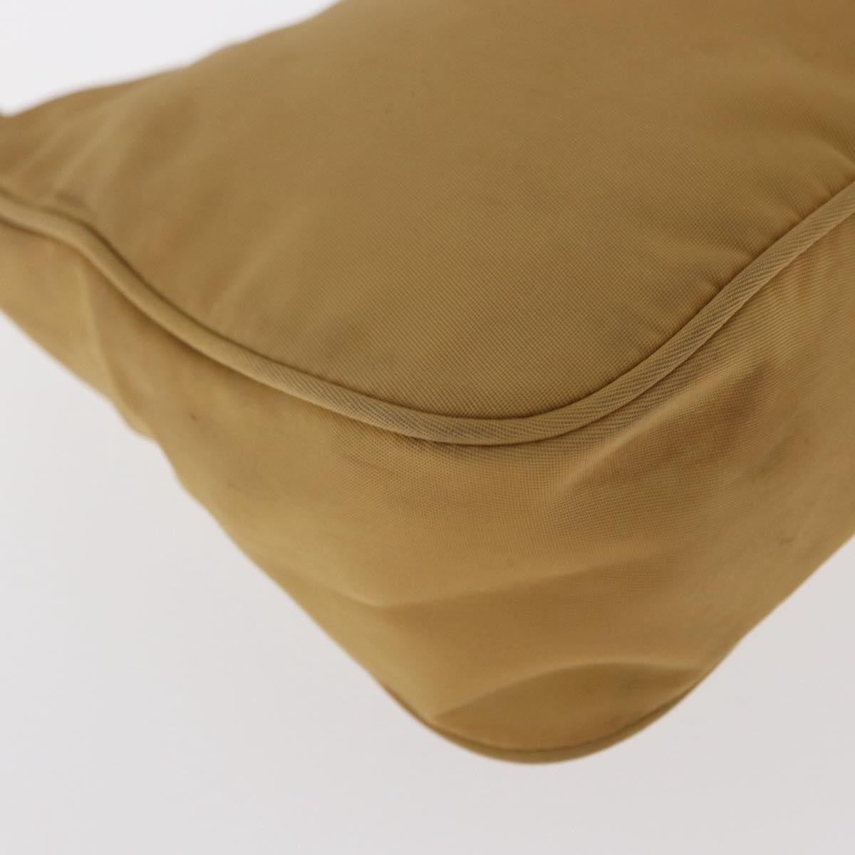 Prada Hobo Tessuto, YELLOW, NYLON, Handbag