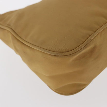 Prada Hobo Tessuto, YELLOW, NYLON, Handbag