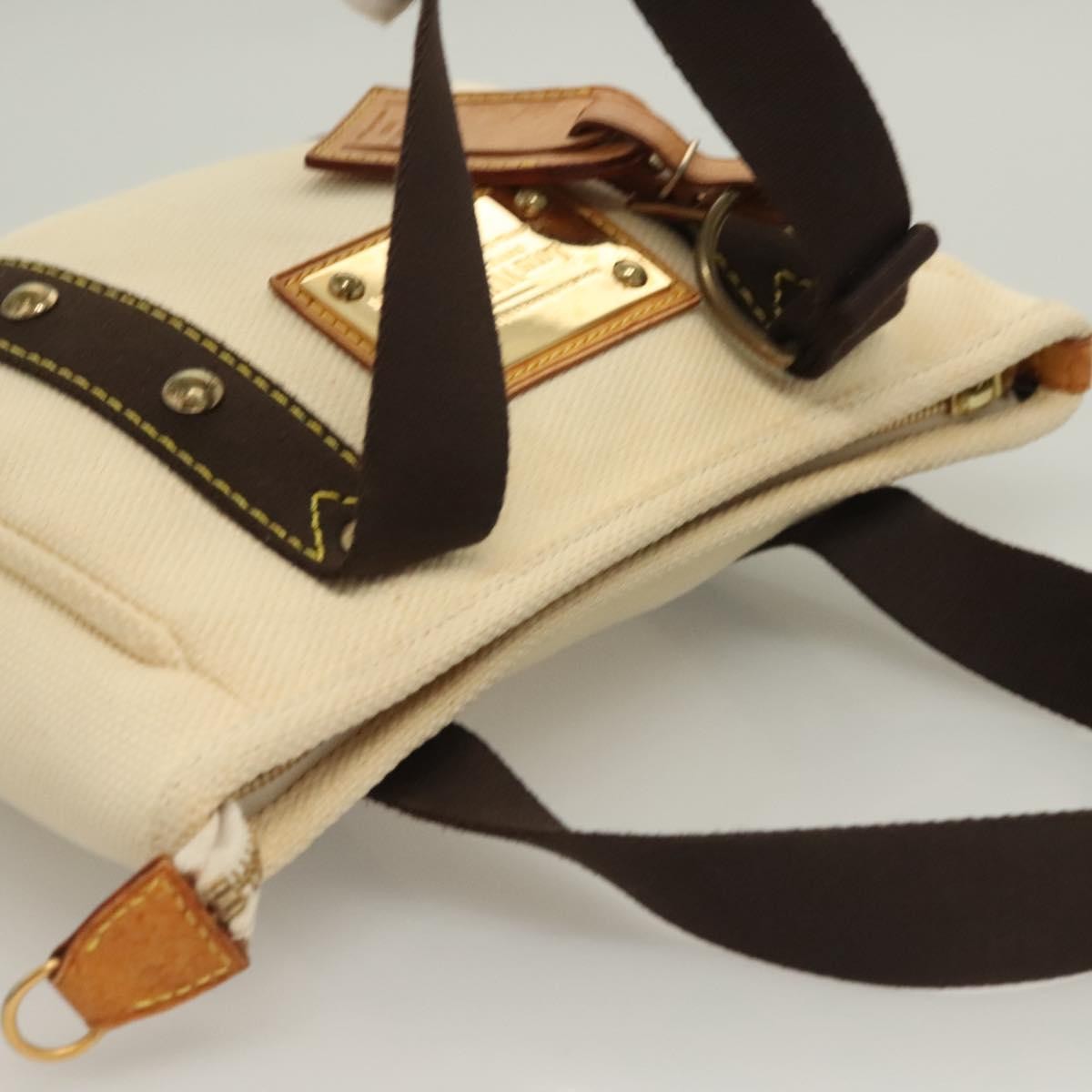 Louis Vuitton Antigua Tote Canvas, BEIGE, CANVAS, Tote bag