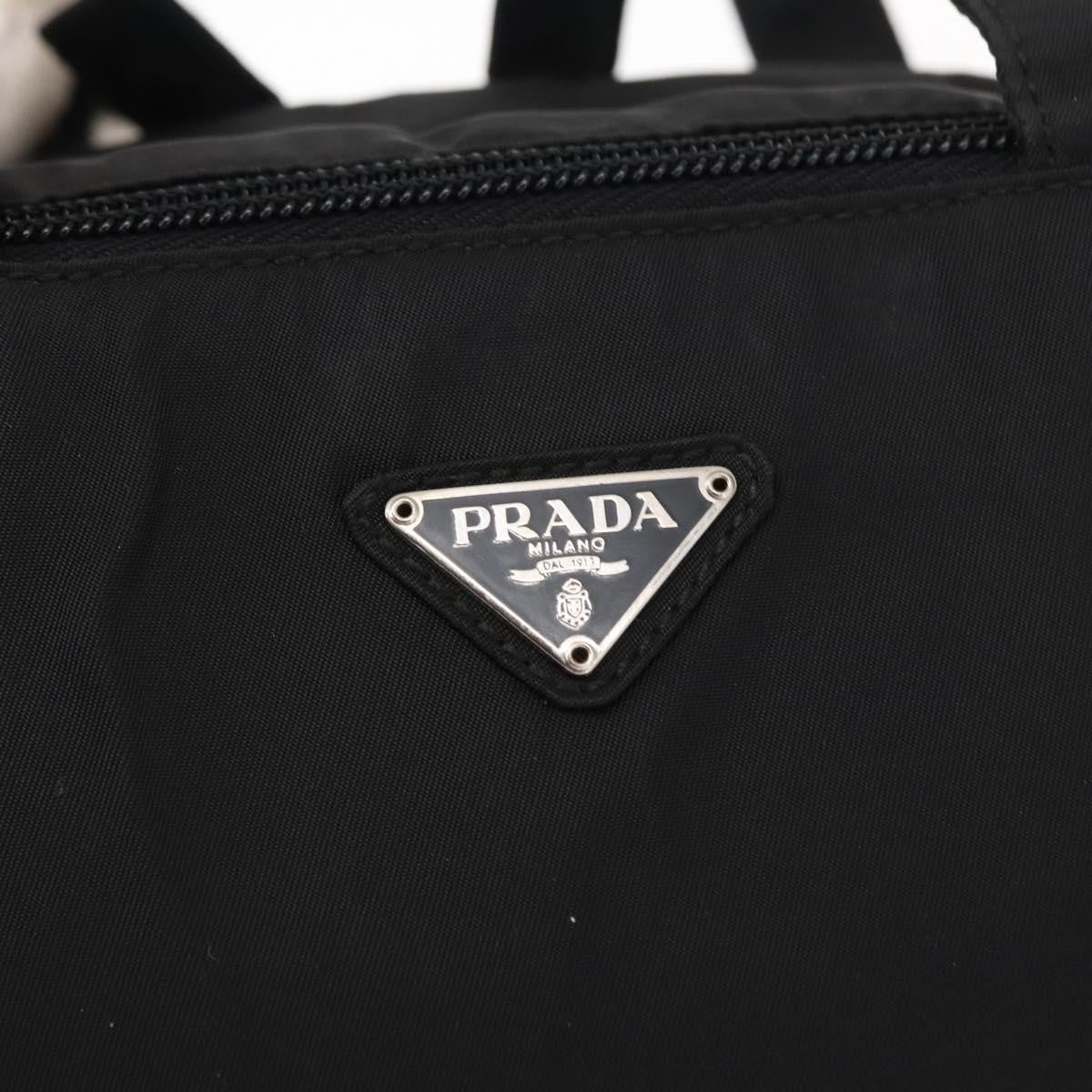 Prada Vintage Handbag Tessuto, BLACK, NYLON, Handbag