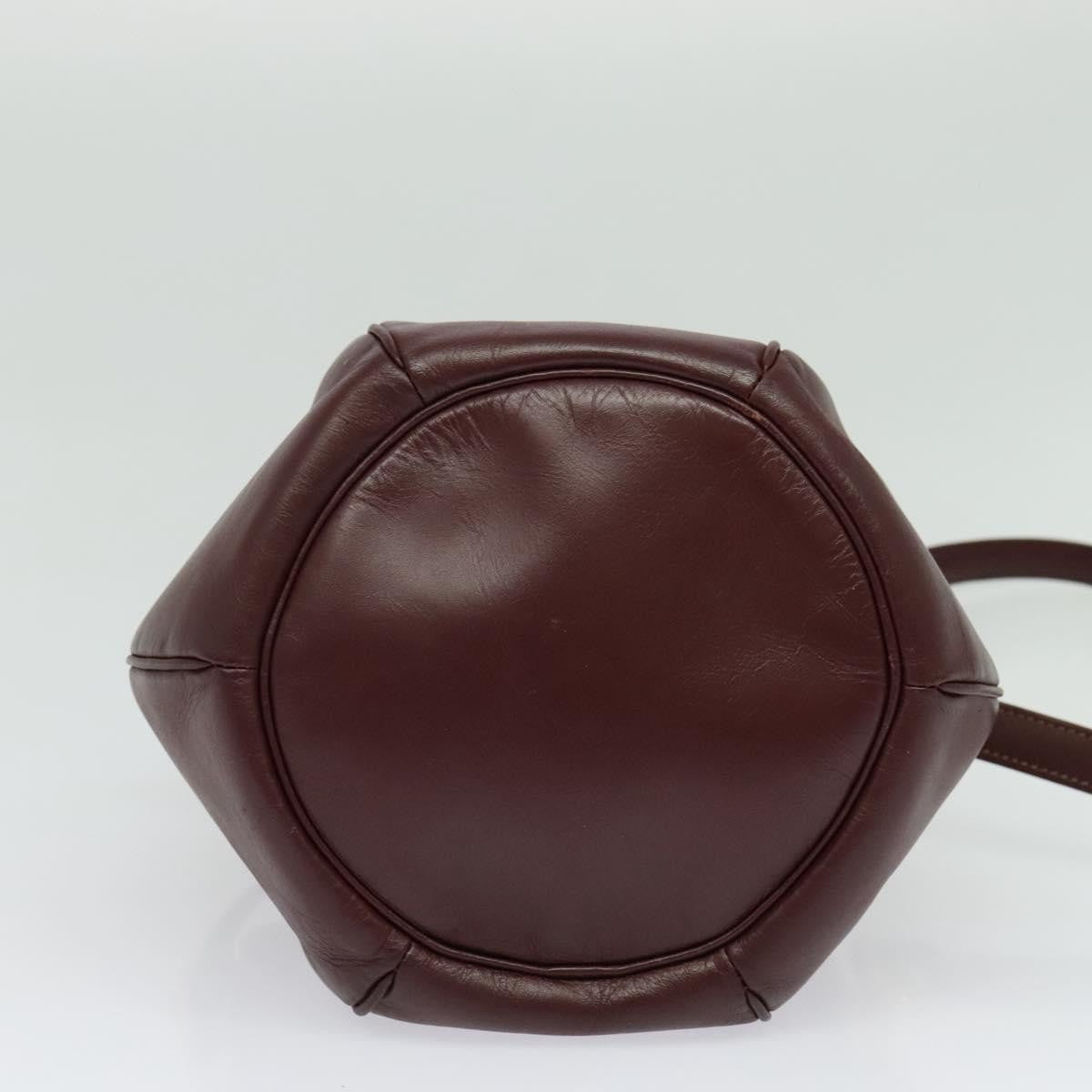 cartier Must de cartier bag Leather, BURGUNDY, LEATHER, Shoulder bag