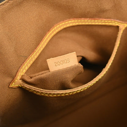 Louis Vuitton Alma Handbag Monogram Canvas, BROWN, CANVAS, Handbag