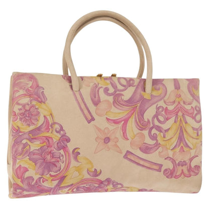 Loewe Vintage Handbag Leather, BEIGE, SUEDE, Handbag