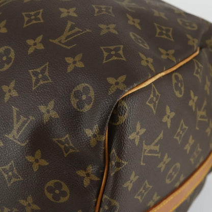 Louis Vuitton Keepall Bandouliere Bag Monogram Canvas, BROWN, CANVAS, Travel bag
