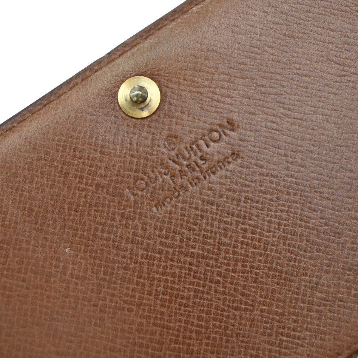 Louis Vuitton Porte Monnaie Billets Tresor Wallet Monogram Canvas, BROWN, CANVAS, Wallets