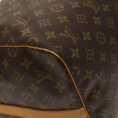 Louis Vuitton Keepall Bandouliere Bag Monogram Canvas, BROWN, CANVAS, Travel bag