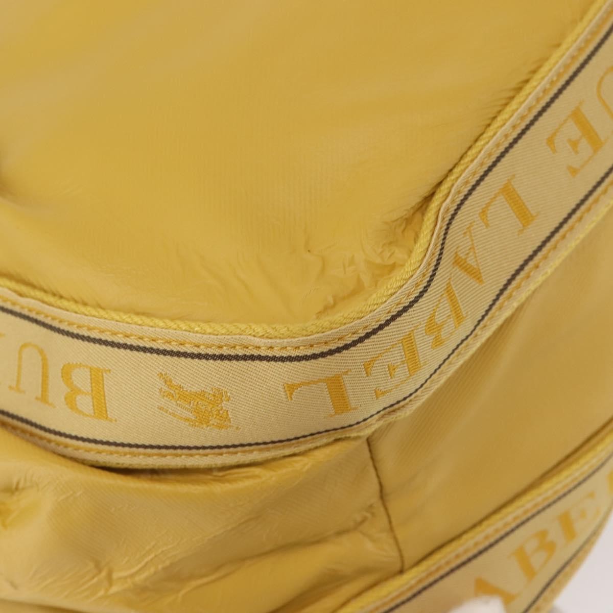 Burberry Blue Label Tote Bag Leather, YELLOW, LEATHER, Tote bag