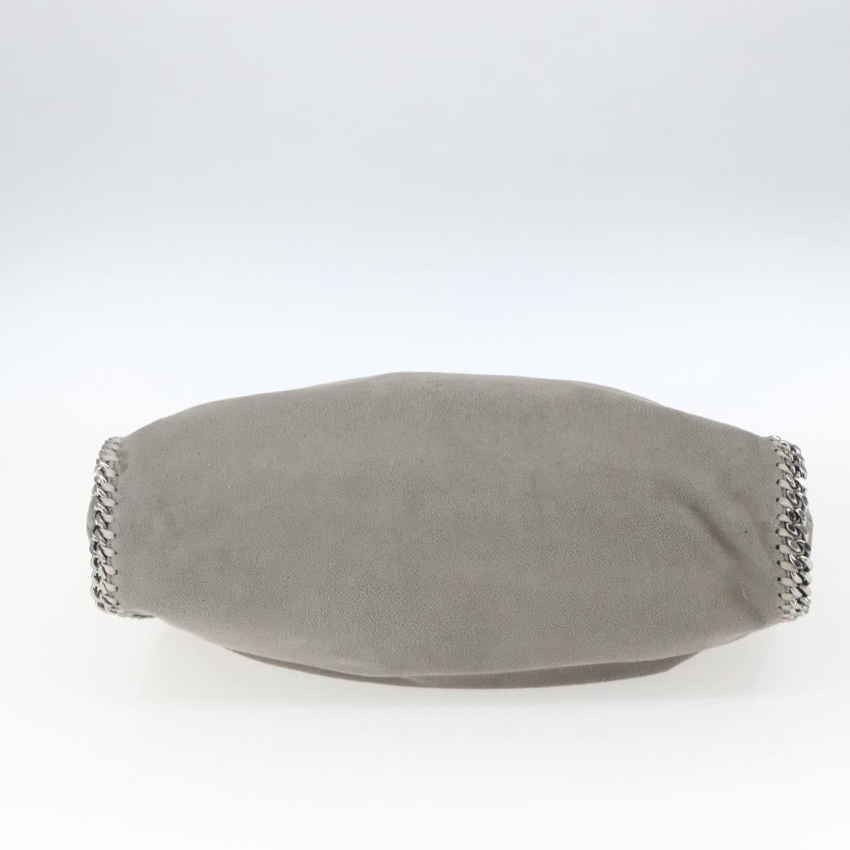 Stella McCartney Falabella Tote Shaggy Deer, GRAY, POLYESTER, Shoulder bag