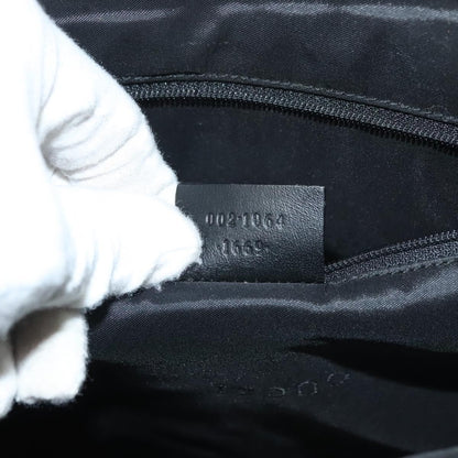 "Gucci Vintage Jackie Tote Canvas, Leather", BLACK, CANVAS, Tote bag