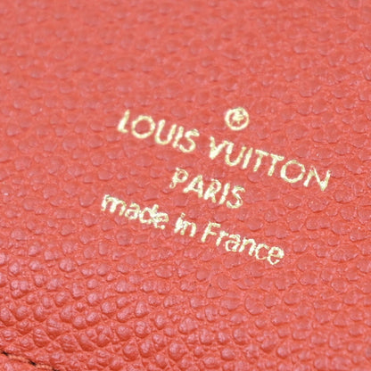 Louis Vuitton Secret Wallet Monogram Empreinte Leather, ORANGE, LEATHER, Wallets