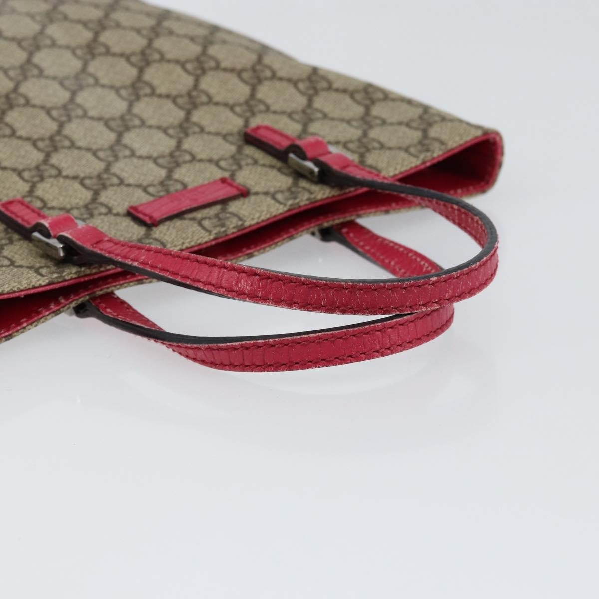 Gucci Joy Plus Flat Tote GG Coated Canvas, BEIGE, PVC, Tote bag