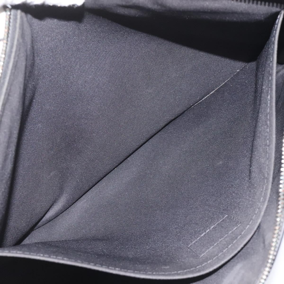 Louis Vuitton Discovery Pochette Monogram Shadow Leather, BLACK, LEATHER, Clutche & pouche