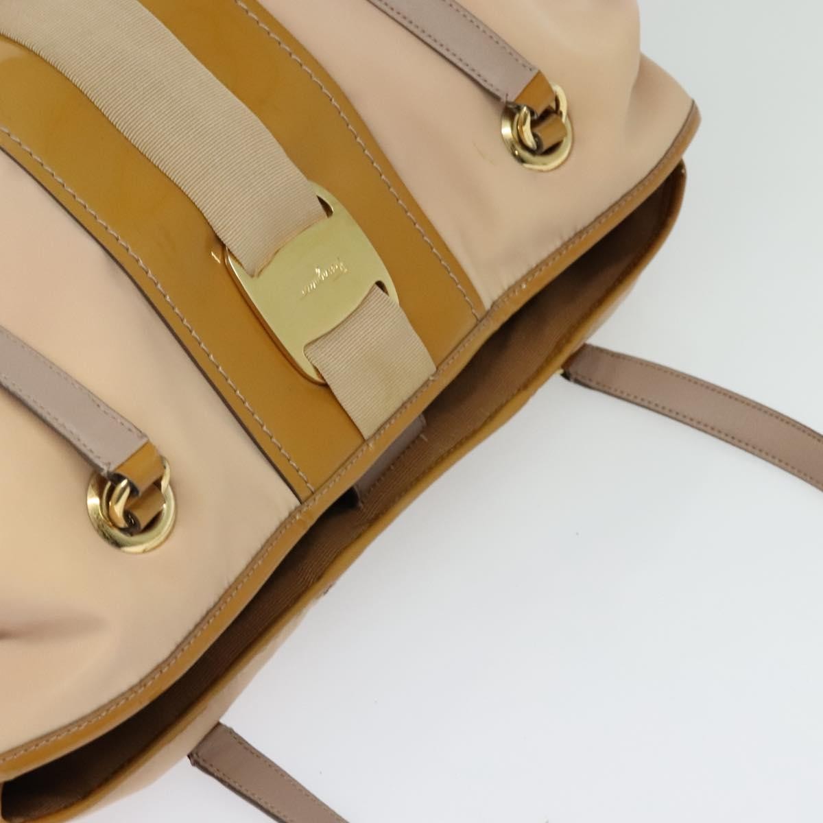 Salvatore Ferragamo Vala tote Nylon, PINK, NYLON, Tote bag