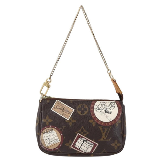Louis Vuitton Pochette Accessoires Limited Edition Monogram Canvas, BROWN, CANVAS, Clutche & pouche