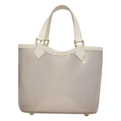 Louis Vuitton Plage Lagoon Bay Handbag Vinyl Epi Leather, WHITE, LEATHER, Handbag