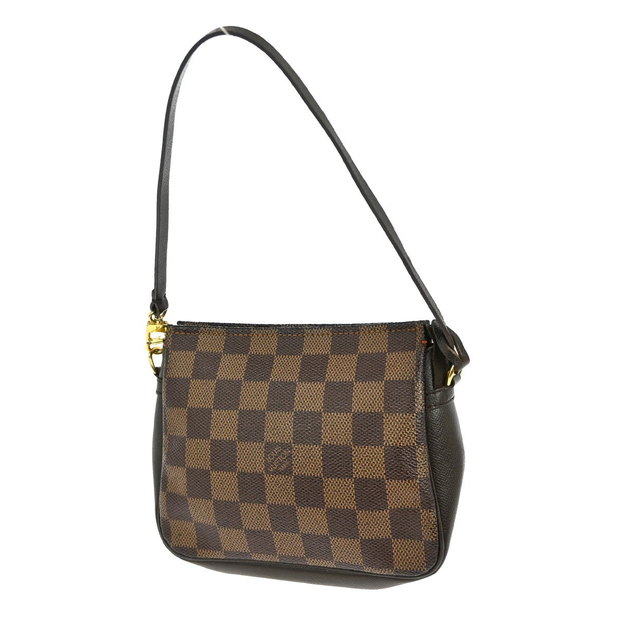 Louis Vuitton Trousse Make Up Bag Damier Canvas, BROWN, CANVAS, Clutche & pouche