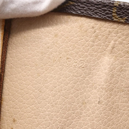 Louis Vuitton Sac Plat Bag Monogram Canvas, BROWN, CANVAS, Handbag