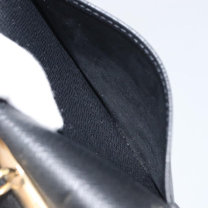 Louis Vuitton Agenda Cover Epi Leather, BLACK, LEATHER, Wallets