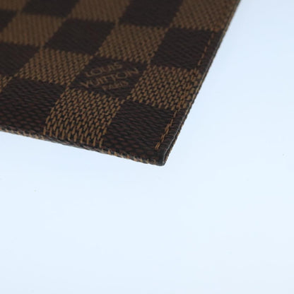 Louis Vuitton Clifton Pouch Damier, Brown, Canvas, Clutch