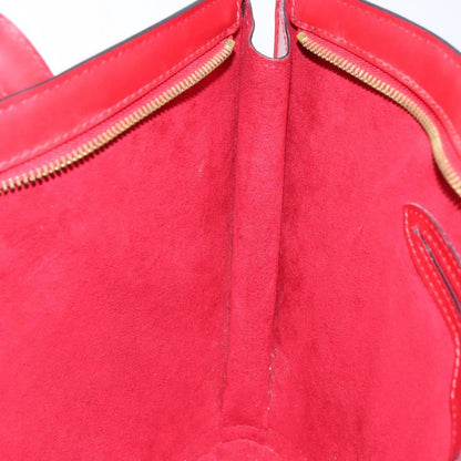 Louis Vuitton Saint Jacques Handbag Epi Leather, RED, LEATHER, Handbag