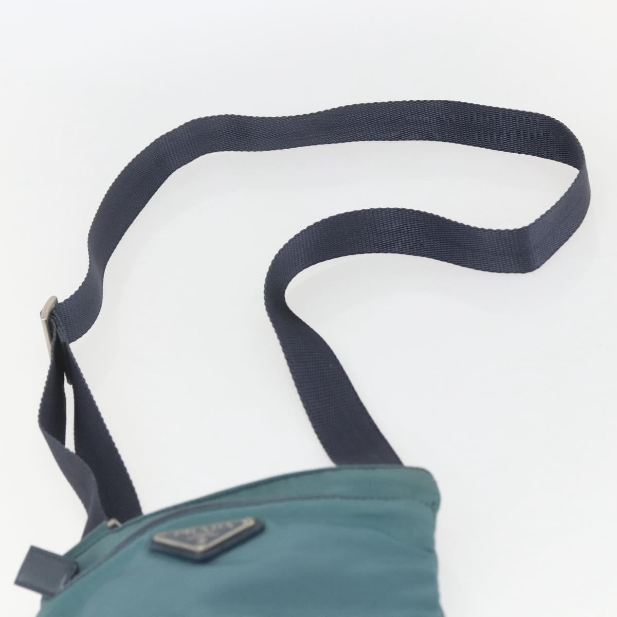 Prada Vintage Shoulder Bag Tessuto, BLUE, NYLON, Shoulder bag