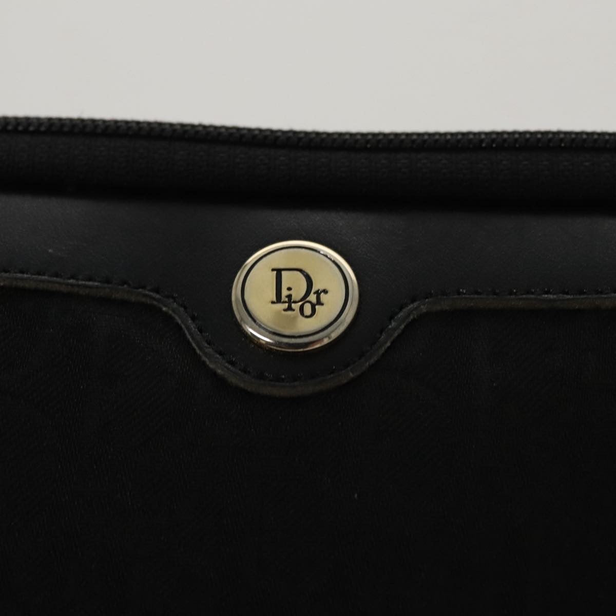Christian Dior Trotter pouch Canvas, BLACK, CANVAS, Clutche & pouche