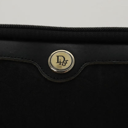 Christian Dior Trotter pouch Canvas, BLACK, CANVAS, Clutche & pouche