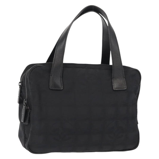 Chanel Travel Line Convertible Satchel Nylon, BLACK, NYLON, Handbag